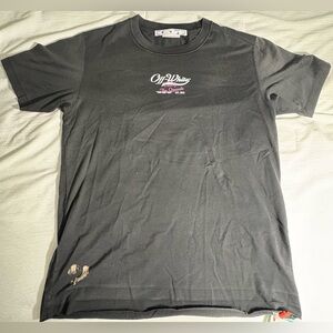 Off-White Wave Off Raw Slim Tee Size XL